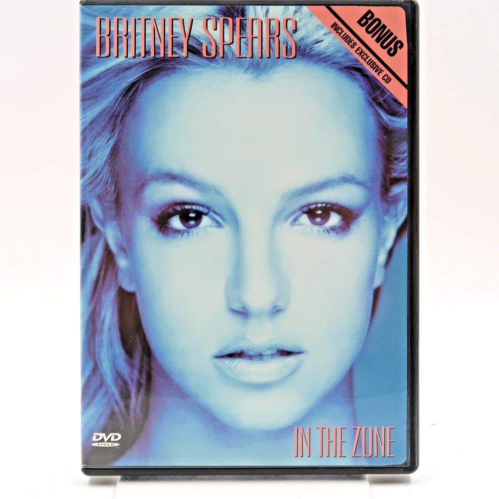 Britney Spears In The Zone DVD 2004 Madonna Ying Yang Twins Bonus CD NTSC